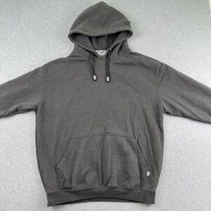 Pro Club Hoodie Mens XL Gray Heavy Weight Pullover Fleece Long Sleeve Solid
